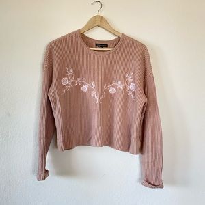 Blush Rose Sweater Kendall & Kylie Size XS